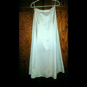 Pink Satin Ballgown Skirt